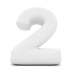 Number 2 in 3D isolated over a white background.jpeg