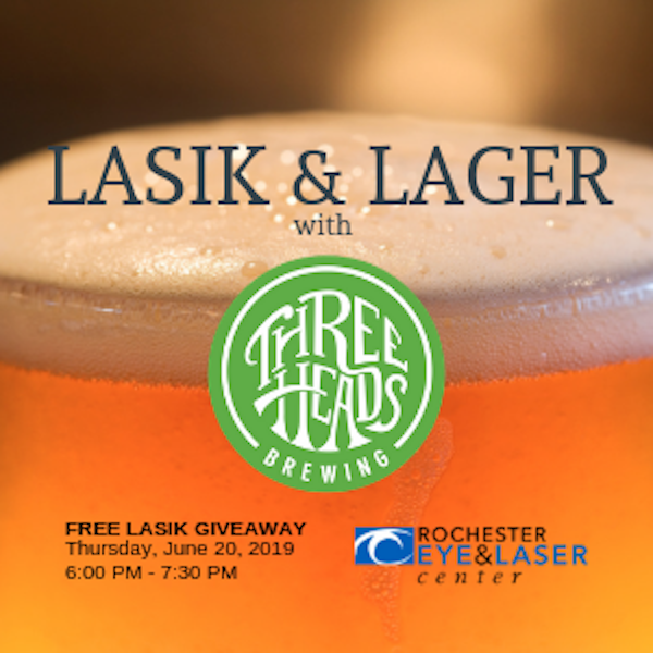 Join us for LASIK, Lenses & Lager June 20th!