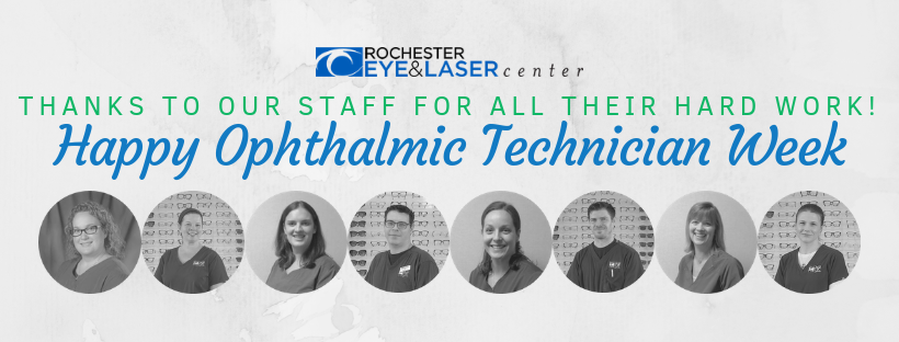 Recognizing our Staff for Ophthalmic Technician Week 2018